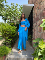 Mitaliwadhwa Blue 3pc set