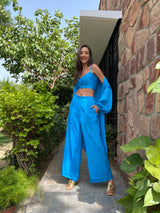 Mitaliwadhwa Blue 3pc set