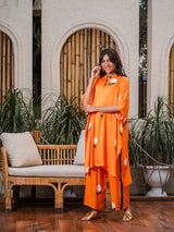 Mitaliwadhwa Carnation Print set