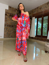 Mitaliwadhwa Colorful Kaftan Top with Pants