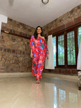 Mitaliwadhwa Colorful Kaftan Top with Pants