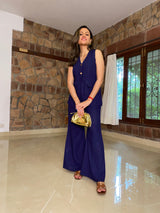 Mitaliwadhwa Cotton linen coat set