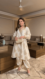 Mitaliwadhwa Cotton lurex KP set
