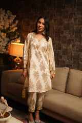 Mitaliwadhwa Cotton lurex KP set