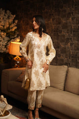 Mitaliwadhwa Cotton lurex KP set