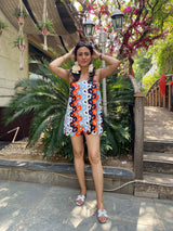 Mitaliwadhwa Crochet shorts set