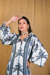 Mitaliwadhwa Custom grey tiger KP set