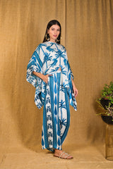 Mitaliwadhwa Custom print Blue tiger Coord set
