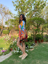 Mitaliwadhwa Exclusive Fish 3pc Shorts Set