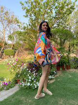 Mitaliwadhwa Exclusive Fish 3pc Shorts Set