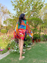 Mitaliwadhwa Exclusive Fish 3pc Shorts Set