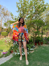 Mitaliwadhwa Exclusive Fish 3pc Shorts Set