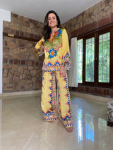Mitaliwadhwa Exclusive Yellow Coord set