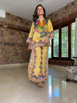 Mitaliwadhwa Exclusive Yellow Coord set