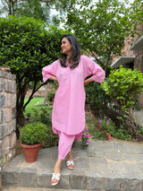 Mitaliwadhwa Light Pink Cotton KP set
