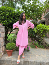 Mitaliwadhwa Light Pink Cotton KP set