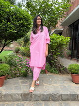 Mitaliwadhwa Light Pink Cotton KP set