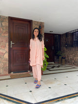 Mitaliwadhwa Light Pink Linen KP set