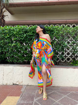 Mitaliwadhwa Off Shoulder Dhoti Set