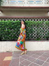 Mitaliwadhwa Off Shoulder Dhoti Set