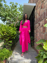 Mitaliwadhwa Pink 3pc set