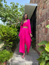 Mitaliwadhwa Pink 3pc set