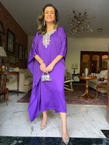 Mitaliwadhwa Purple Kaftan
