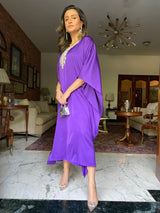 Mitaliwadhwa Purple Kaftan