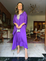 Mitaliwadhwa Purple Kaftan