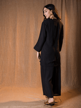 Mitaliwadhwa Super Chilled Black Coordinate Set