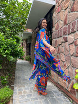 Mitaliwadhwa The Eye Catchy Blue Set