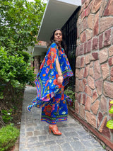 Mitaliwadhwa The Eye Catchy Blue Set