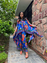 Mitaliwadhwa The Eye Catchy Blue Set