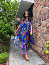 Mitaliwadhwa The Eye Catchy Blue Set