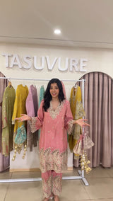 Tasuvure X MW  Aaina Ada Tissue Set with Potli