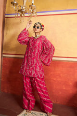 Tasuvure X MW Anushka Khurana Maini in MW Farshi set pink
