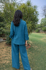 Tasuvure X MW Blue Cotton Coord Set