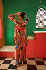 Tasuvure X MW  Boho Mirage 3 Pcs Co-ord Set - Multicolour