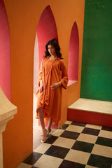 Tasuvure X MW Dress with Jacket - Tan