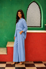 Tasuvure X MW Light Blue Cotton Coord Set
