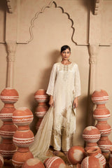 Tasuvure X MW  MW Kurta Set - Ivory