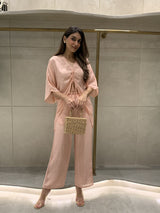 Tasuvure X MW Pink ruched set