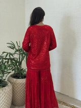 Tasuvure X MW RED SHARARA SET