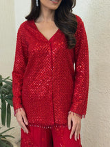 Tasuvure X MW RED SHARARA SET