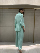 Tasuvure X MW Sage Green Cotton Coord Set