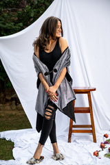 Mitaliwadhwa 3 way fur cape