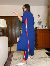 Mitaliwadhwa All blue coat set