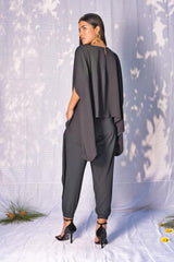 Mitaliwadhwa Black Pleats Set