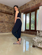 Mitaliwadhwa Black & White easy coord set