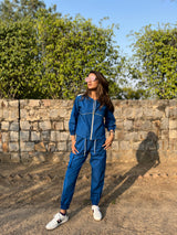 Mitaliwadhwa Blue cargo set